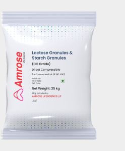 lactose starch granules