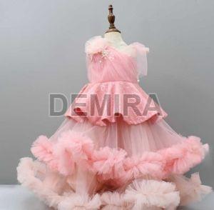 Girls Fancy Party Wear Gown