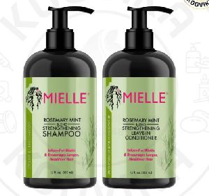 Mielle Bundle Rosemary Mint Strengthening Shampoo 355 Ml &AMP;AMP;AMP; Rosemary Mint Strengthening Conditioner 3