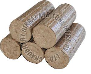 Hard Natural Biomass Briquettes For Industrial Use