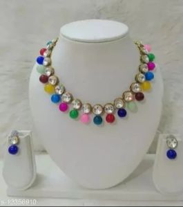 Fancy Kundan Necklace Set