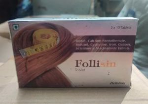 Follisin Tablets, Packaging Type : Strips