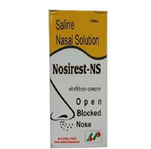 Saline Nasal Solution For Hospital