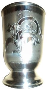 Engraving Silver Glass For Occasionally. Gifting Purpose