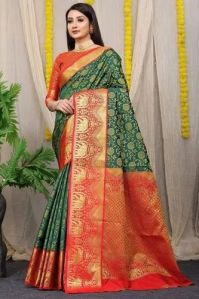 Handloom Weaving Silk Saree