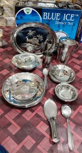 Stainless Steel Dinner Set For Home Use