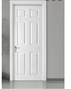 Plain Polished PVC Hinged Door, Position : Interior