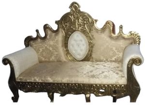 Golden Wedding Wooden Sofa