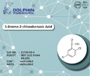 5-Bromo-2-Chlorobenzoic Acid, CAS No. : 21739-92-4