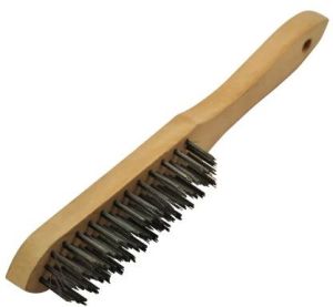 2 Inch Wooden Handle Steel Wire Brush