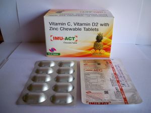Citrus Aurantifolia Vitamin-C and vitamin-D Tablets