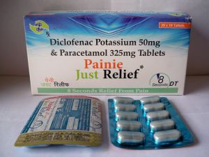 Diclofenac Potassium and Paracetamol Tablets