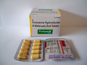 Drotaverine Hydrochloride Mefenamic Acid Tablet, Packaging Type : Blister