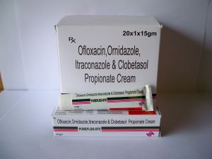 Itraconazole,ofloxacin Ornidazole Clobestole Propionate Cream