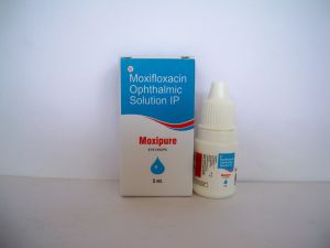 Plastic Moxifloxacin Eye Drops, Form : Liquid