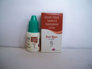 Para Dichlorobenzene Benzocaine Chlorbutol Turepentine Oil Ear Drops