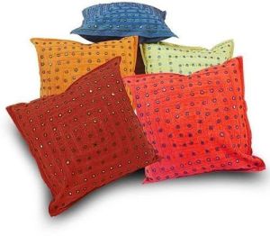 Designer Cotton Cushion Cover Set For Sofa, Bed, Chairs