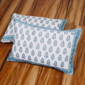 Printed Cotton Pillow Cover Set For Home