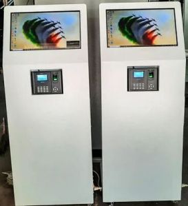 50/60Hz Touch Screen Kiosks For Mall, Bank