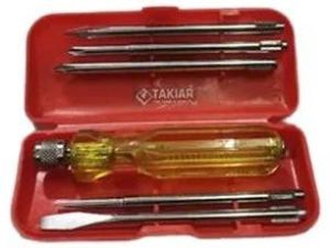 Takiar Stainless Steelm Compact Screwdriver Set For Household