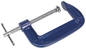 Takiar Manual Zinc Plated Stainless Steel Heavy Duty G Clamp For Industrial Use