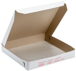 Printed Paper Pizza Box, Shape : Square