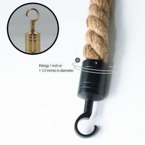 Brass Rope End Hook