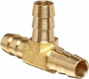 Brass Tee Joint Nipple For Hose