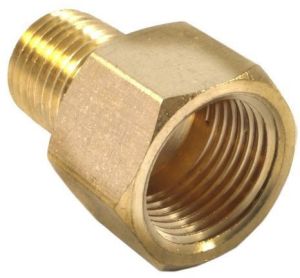 DZR Brass Hex Reducer Nipple