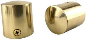 Polished Brass Rope End Cap