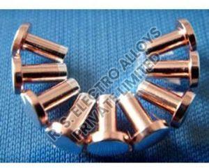 Polished Silver Copper Bimetal Rivet For Industrial Use, Electrical Fitting