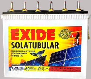 EXIDE 150AH SOLAR TUBULAR BATTERY