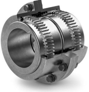 Polished Cast Iron Full Gear Coupling For Industrial Use