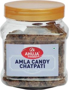 Ahuja Foods Amla Chatpati Candy, Packaging Type : Plastic Jar