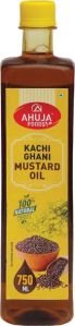 Ahuja Foods Kachi Ghani Mustard Oil For Cooking