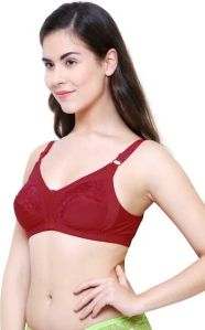 18mm Maroon Non Padded Bra