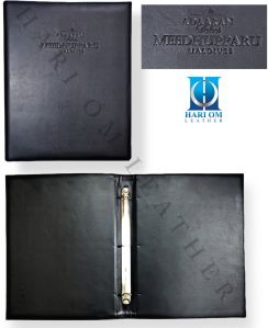 Leather Menu Folder