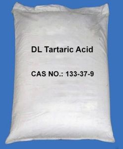 Powder DL Tartaric Acid, CAS No. : 99.9