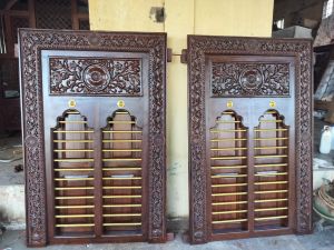 Teak Wood Windows