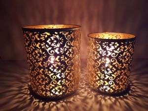 Decorative Metal Votive