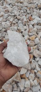 Non Polished White Quartz, Grade : Industrial Grade