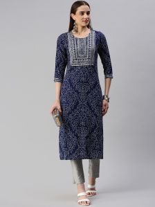 Ladies Designer Kurti, Technics : Machine Made