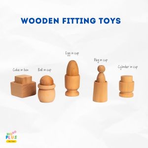 Natural Finish Wooden Educational Toy For Kids Playing