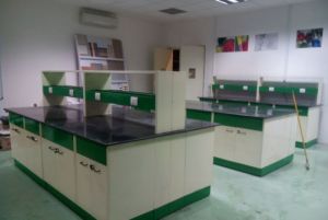 Non Polished Laboratory Modular Furniture, Color : Epoxy Powder Coated Customized