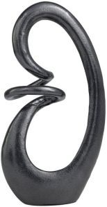 Black Aluminium Modern Sculpture