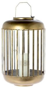 Brass Glass Iron Lantern