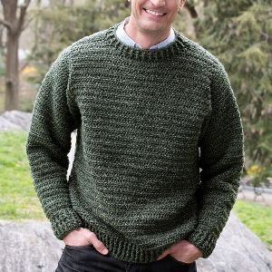 Wool Mens Heavy Sweater For Winter