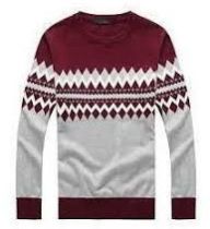 Wool Mens Fancy Sweater For Winter