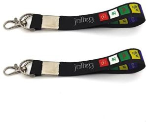 Polyester Printed Lanyards, Color : Black, Blue, Green, Orange, Purple, Red, Sky Blue, Yellow.White