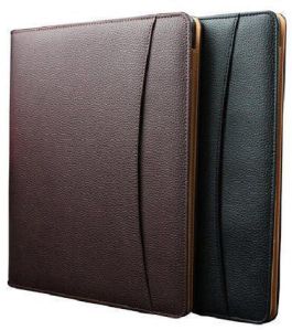 Plain Leather Folder For Keeping Documents